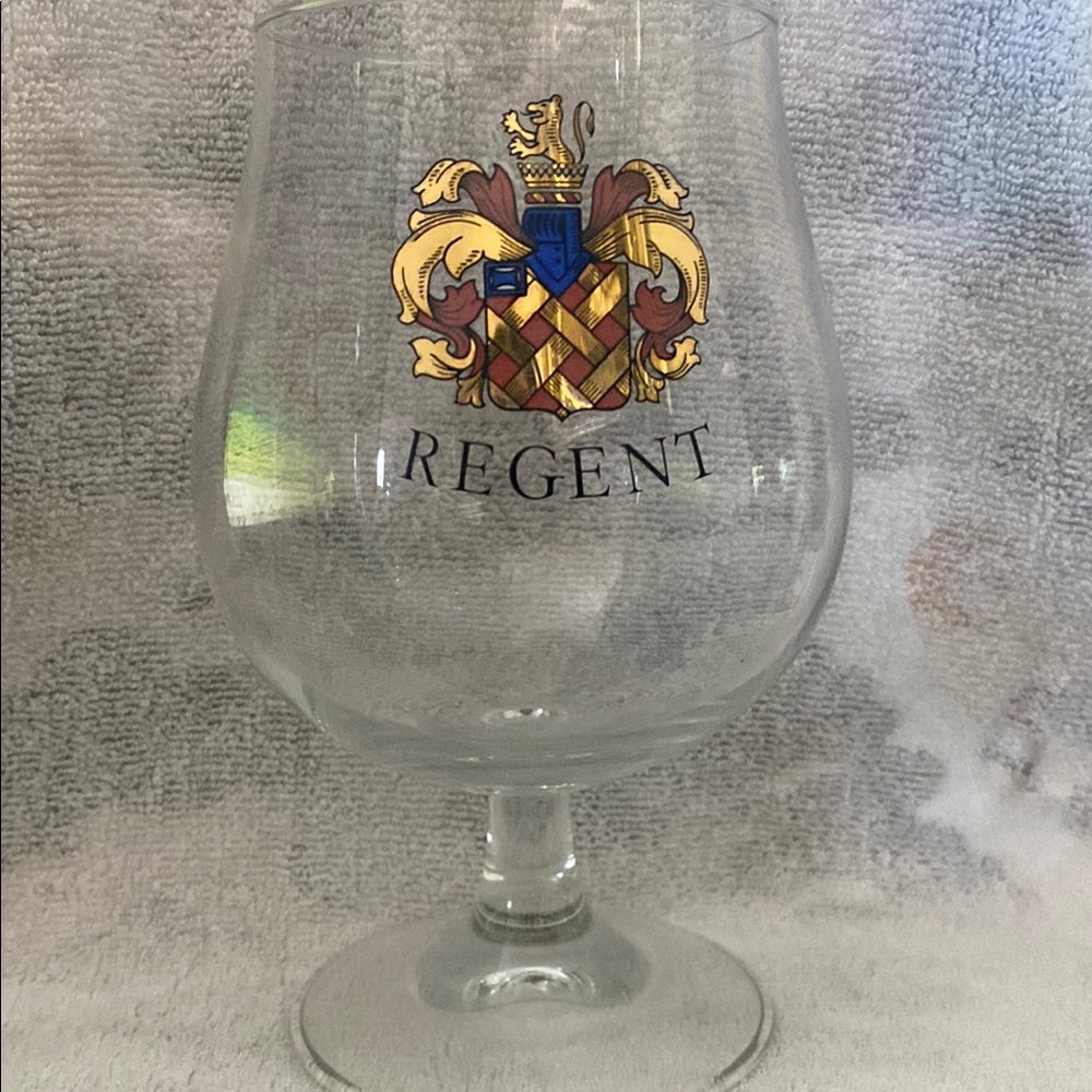 Vintage Regent Brandy Glass